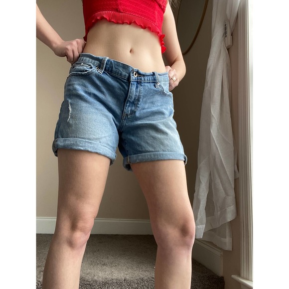 Lucky Brand "the roll up" shorts, size 6/28 - Picture 2 of 6